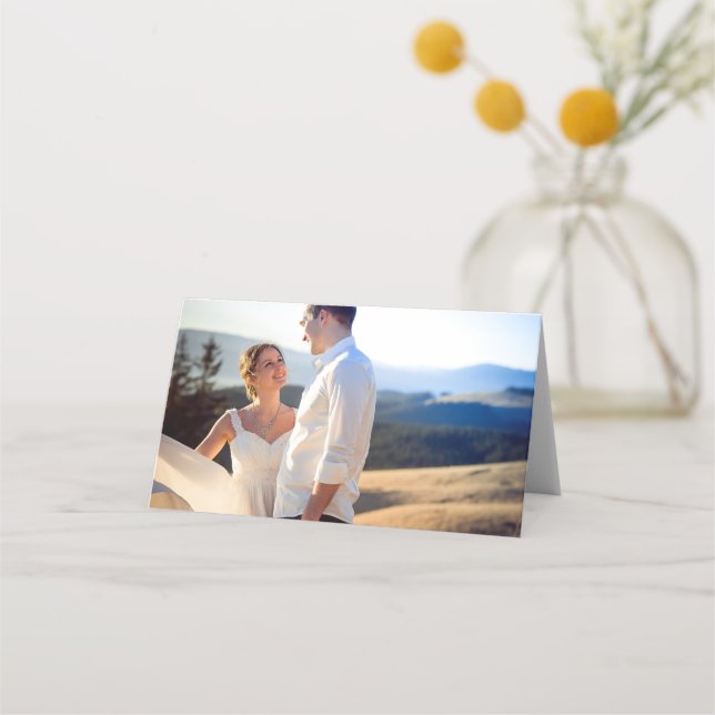 Carte De Placement Carte Place Escort Mariage moderne (Devant)