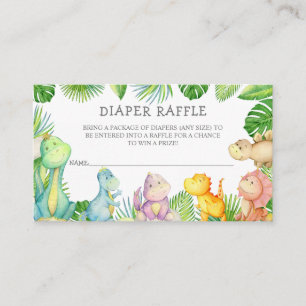 Carte De Placement C'est un petit Dinosaure Baby shower Dinosaure Raf