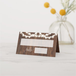 Carte De Placement Chaise pliante de mariage sous la douche en faux b
