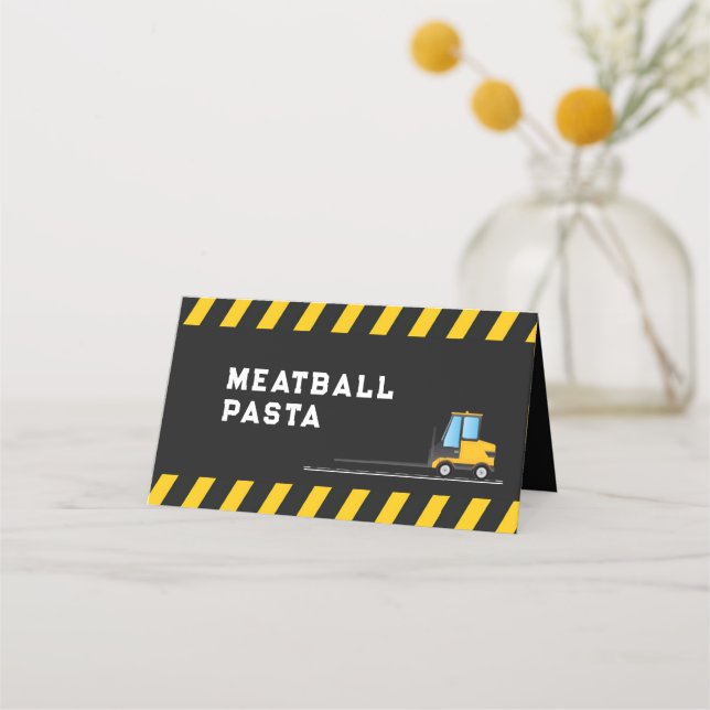 Carte De Placement Chaudière de construction Trucs de nourriture Tent (Dos)