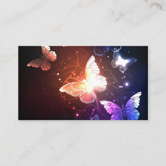 Carte De Placement Clowing Night Butterflies (Devant)