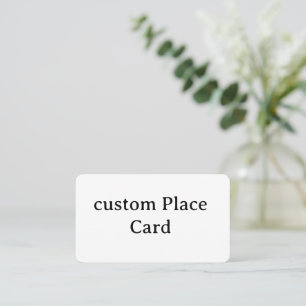 Carte De Placement Concevez votre propre modèle rond de 3,5" x 2,0" p