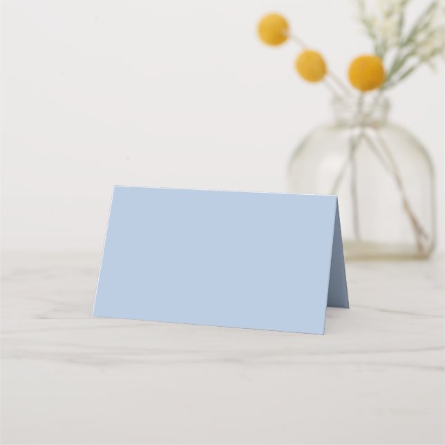 Carte De Placement couleur bleu (Devant)