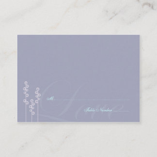 Carte De Placement ::custom : Hollyhock & Ampersand Place Card v2