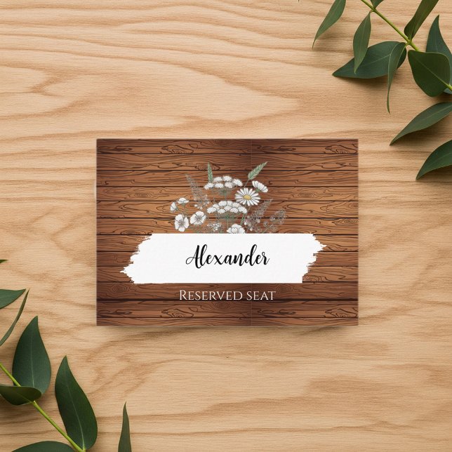Carte De Placement Custom wedding placeholder cards (Créateur téléchargé)