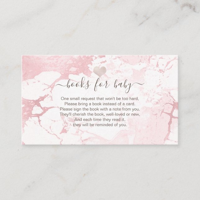 Carte De Placement Demande de réservation PixDezines, Marbre clair+Co (Devant)