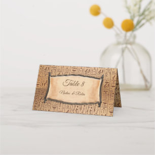 Carte De Placement Design moderne égyptien, islamique, arabe et afric