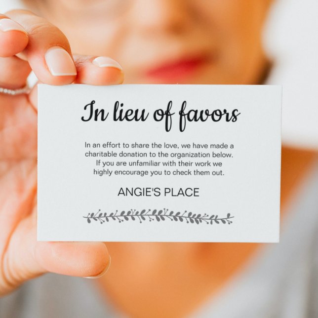 Carte De Placement Dons de bienfaisance avec Mariage du numéro de siè (Créateur téléchargé)