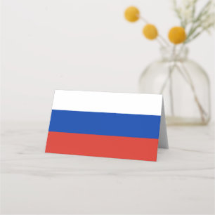 Carte De Placement Drapeau de la Russie