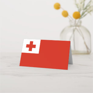 Carte De Placement Drapeau des Tonga