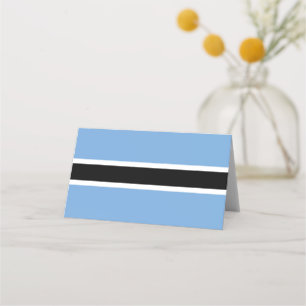 Carte De Placement Drapeau du Botswana