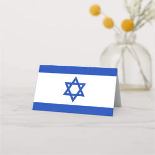 Carte De Placement Drapeau Israël