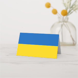 Carte De Placement Drapeau ukrainien