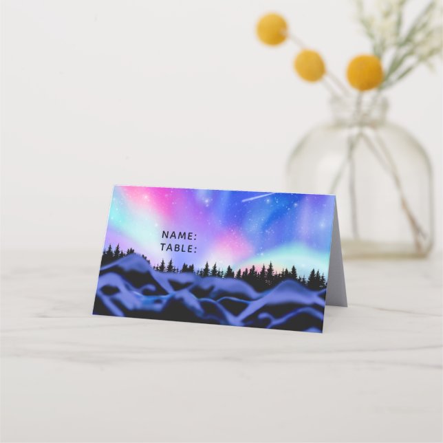 Carte De Placement Dreamy Lights (Devant)