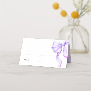 Carte De Placement Elégante table de Fête des mariées de la cale viol