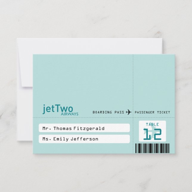 Carte de placement en attente de billet de ligne a (Devant)
