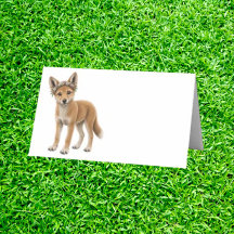 Fête de dingo à l'aquarelle