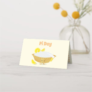 Carte De Placement Fête de la tarte au citron meringue