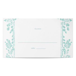 Carte De Placement Feuille de table Mariage Norwich