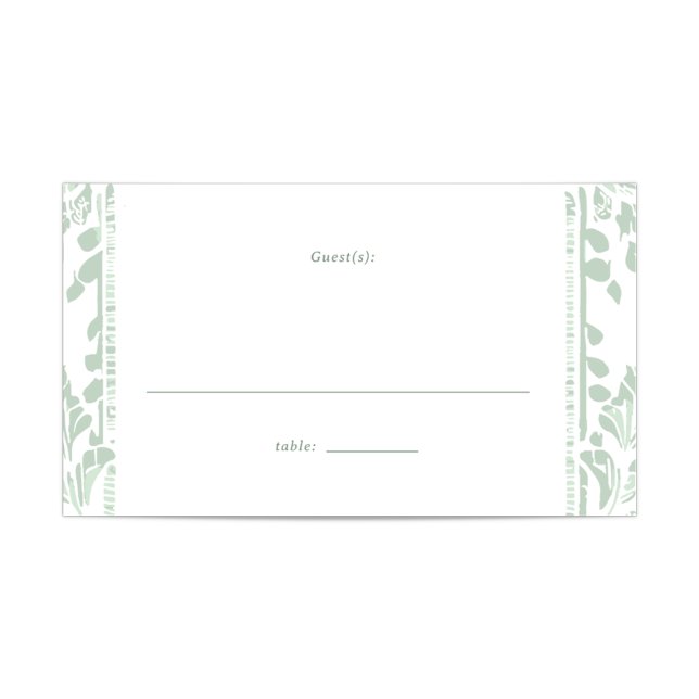 Carte De Placement Feuille de table Mariage Norwich (Créateur téléchargé)