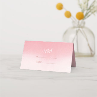 Carte De Placement Fleurs Blanches Et Cadre