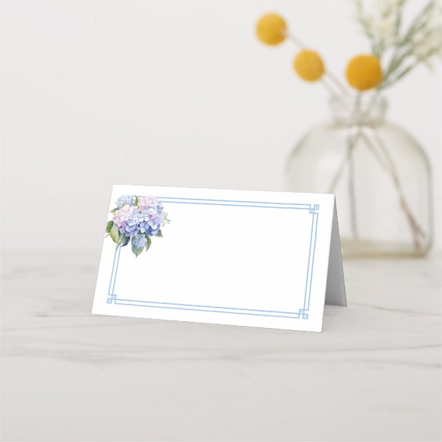 Carte De Placement Folded Name Place Card (Devant)