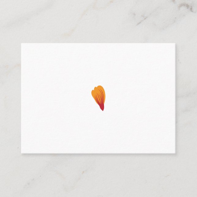 Carte De Placement image clipart orange rouge (Devant)