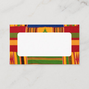 Carte De Placement Imprimé africain