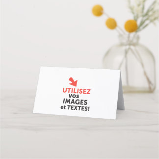 Carte De Placement Imprimer vos conceptions en ligne en français