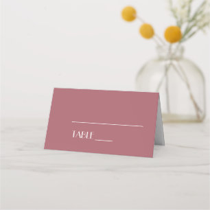 Carte De Placement Jardin rose Tente Mariage Rose foncé