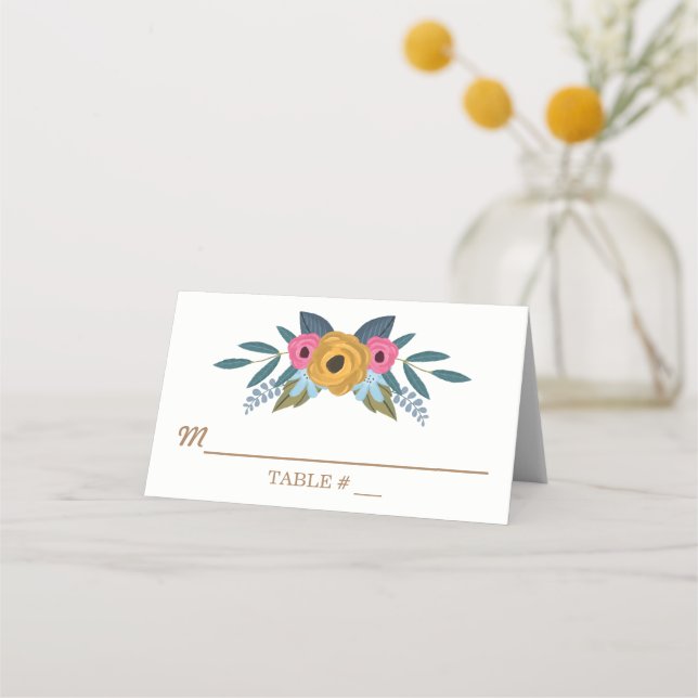 Carte De Placement La collection de Mariages blancs à couronne de fle (Devant)