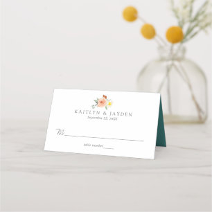 Carte De Placement La collection de Mariages Spring Blossoms
