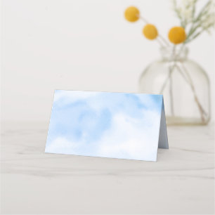 Carte De Placement La mariée est au septième ciel : Shower de mariage