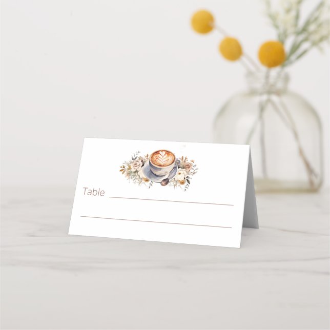 Carte De Placement L'amour est en train de brasser la table (Devant)