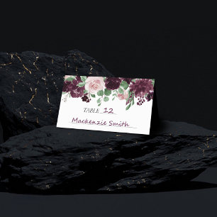 Carte De Placement Les passions de Moody Dramatique Rose de vin pou