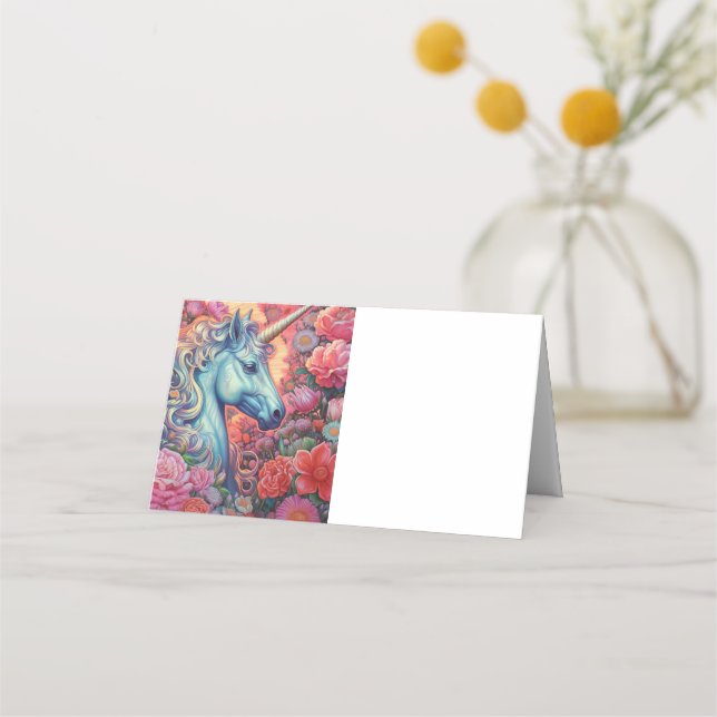 Carte De Placement Licorne Magique (Dos)