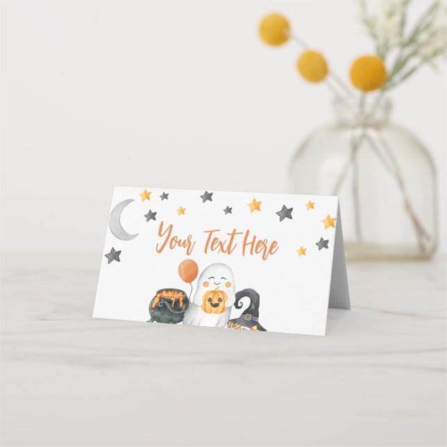 Carte De Placement Little Boo Baby shower Place Card (Devant)