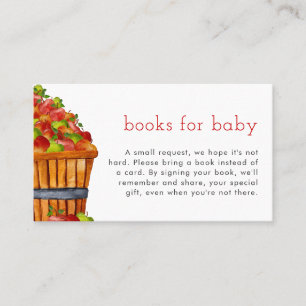Carte De Placement Livres Apple pour Baby Card Apple of My Eye