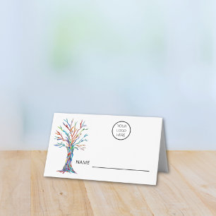 Carte De Placement Logo Événement Commercial