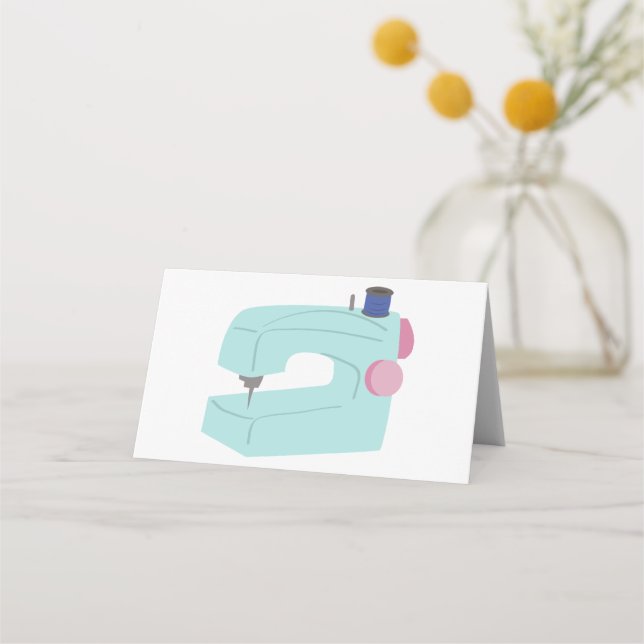Carte De Placement Machine à coudre (Devant)
