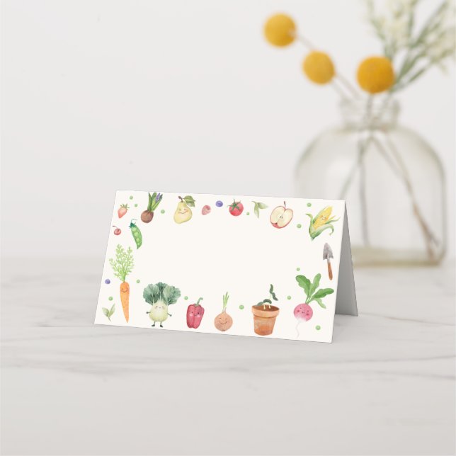 Carte De Placement Marché de producteurs de bébé Couples Shower local (Devant)