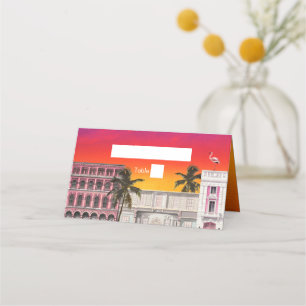Carte De Placement Mariage Arc-en-ciel de Miami Beach à Charleston av