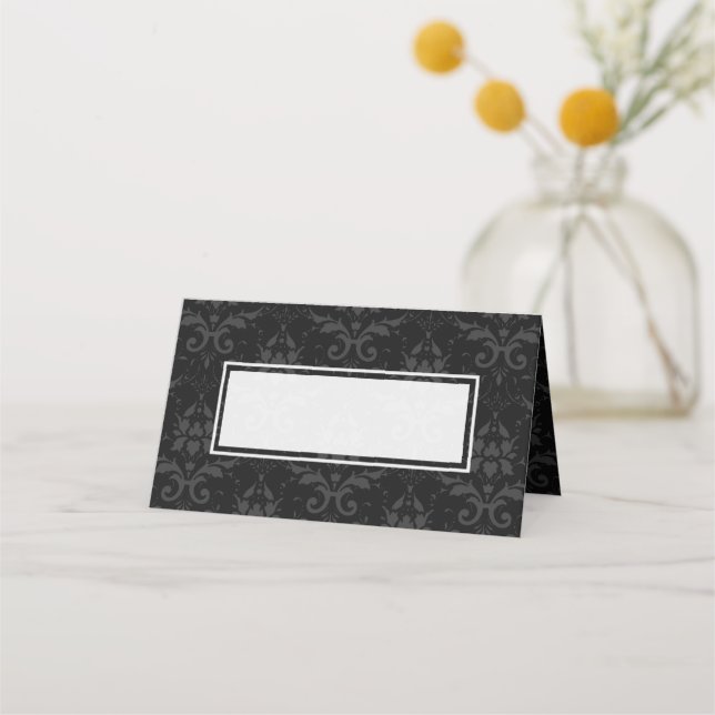 Carte De Placement Mariage contemporain chic (Devant)