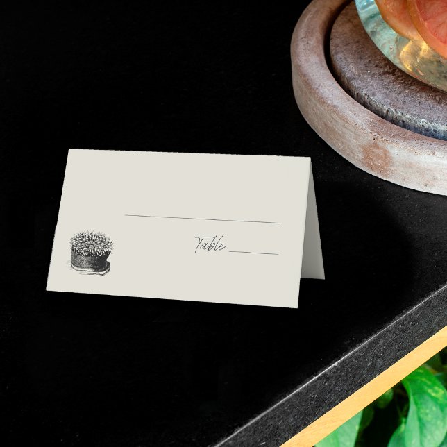 Carte De Placement Mariage de destination de plage d'été sur l'océan  (Créateur téléchargé)