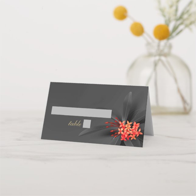 Carte De Placement Mariage de Jasmin des Indes Occidentales (Devant)