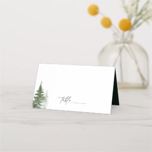 Carte De Placement Mariage des pins sauvages