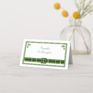 Carte De Placement Mariage écossais