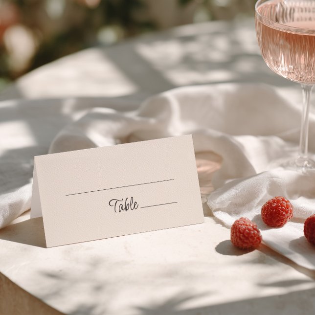 Carte De Placement Mariage écrit à la main de manière fantaisiste (Créateur téléchargé)