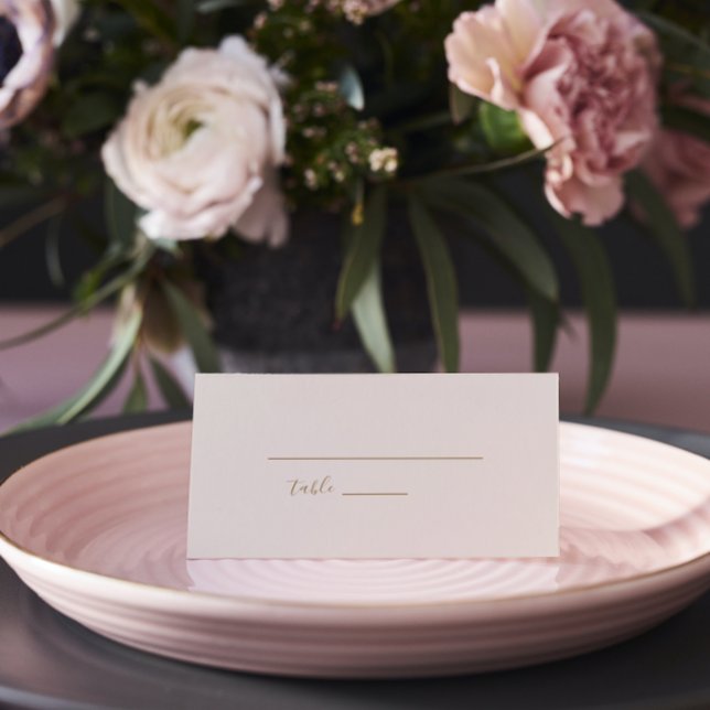 Carte De Placement Mariage élégant et moderne Emerald Green Black (Modern Emerald Green Black Elegant Wedding Place Card)