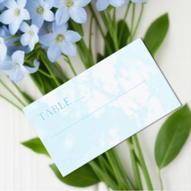 Carte De Placement Mariage fait au ciel (Créateur téléchargé)